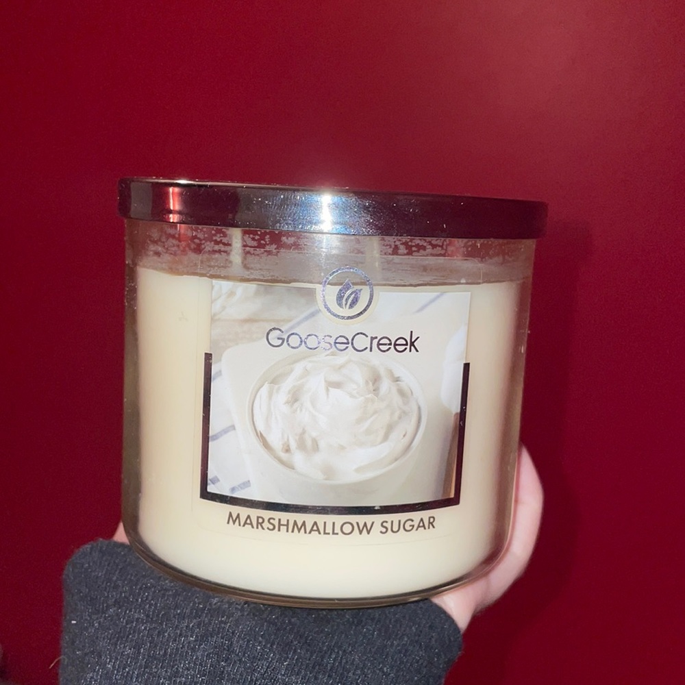 Goose Creek Marshmallow Sugar 3 Wick Candle